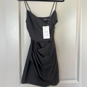 NWT Mini Black Dress from Zara. Size Small